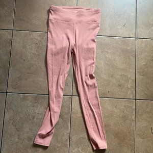 Ribbed High-Waist Yoga Legging